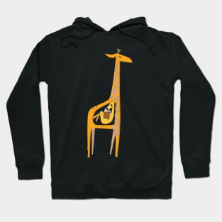 Ange the pregnant giraffe Hoodie